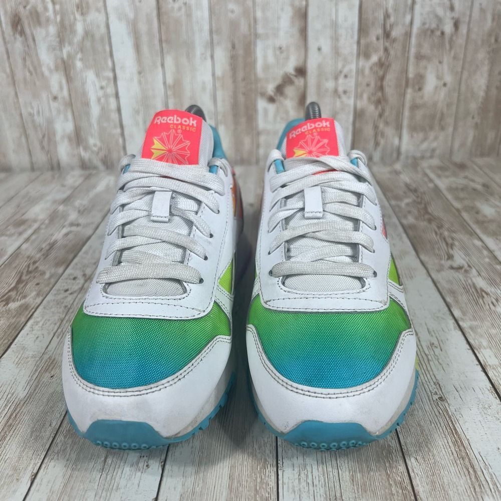 Reebok Classic rainbow kids 6.5‎ Womens 8 - Picture 4 of 8